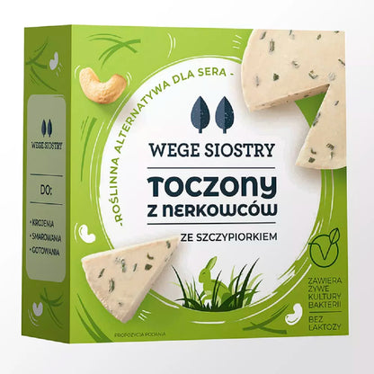 *WEGE SIOSTRY Toczony z nerkowców klasyk ze szczypiorkiem bezglutenowy (140g)