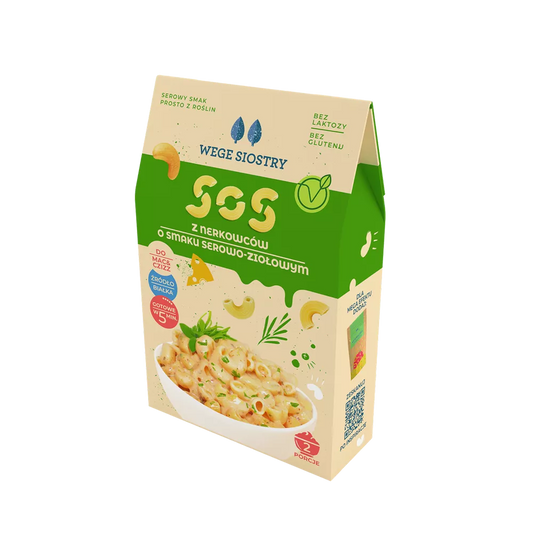 WEGE SIOSTRY Sos z nerkowców o smaku serowo-ziołowym (40g)