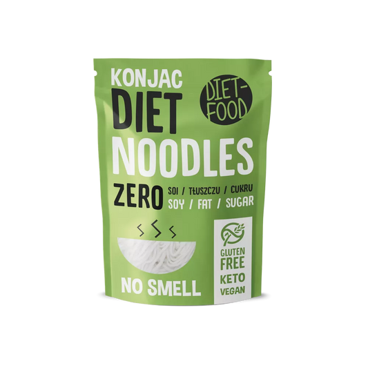 DIET-FOOD Makaron shirataki noodles bezglutenowy (Konjac Noodles) (200g)