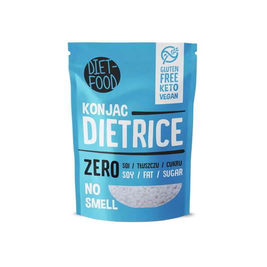 DIET-FOOD Makaron shirataki rice bezglutenowy (Konjac Noodles) (200g)