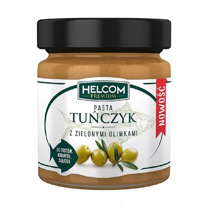 HELCOM Pasta z tuńczyka z zielonymi oliwkami (180g)