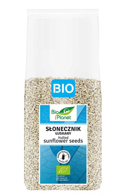 BIO PLANET Słonecznik łuskany bezglutenowy (1,5 kg) - BIO