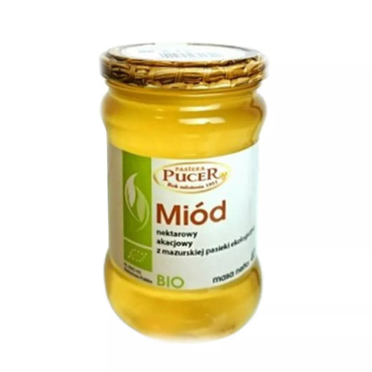 PUCER Miód akacjowy (400g) - BIO
