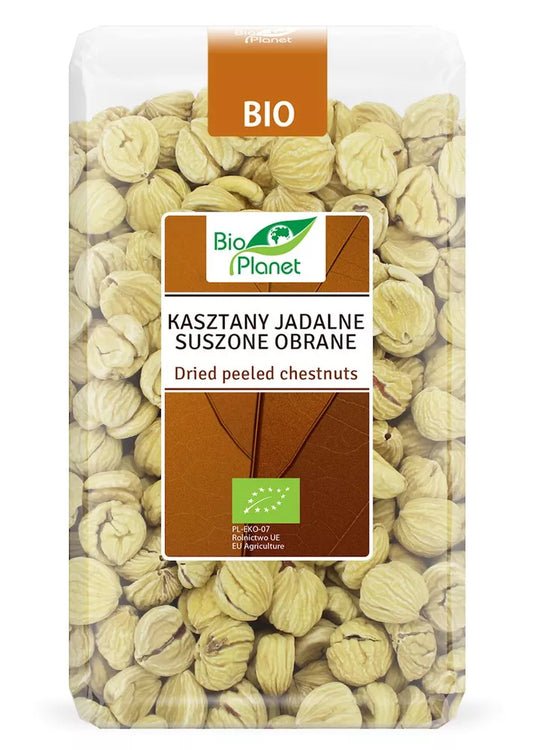 BIO PLANET Kasztany jadalne suszone obrane (1 kg) - BIO