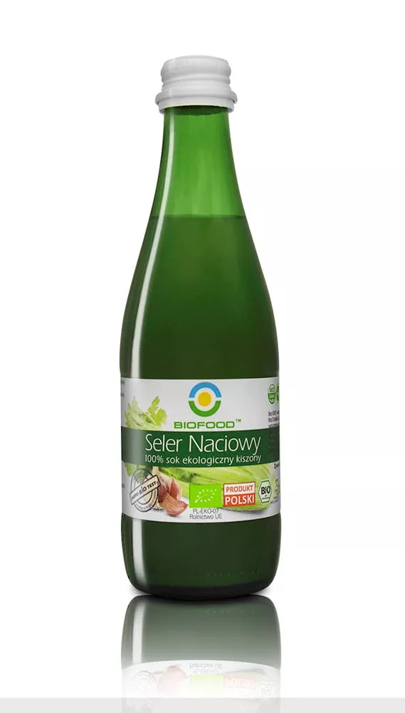 BIOFOOD Sok z selera naciowego kiszonego nfc bezglutenowy (300ml) - BIO