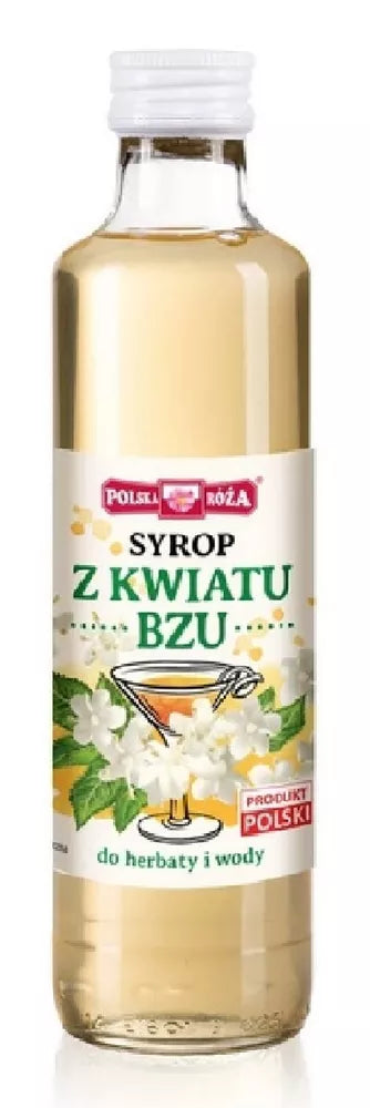 POLSKA RÓŻA Syrop z kwiatu bzu (250 ml)