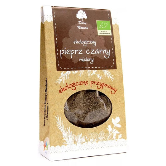 DARY NATURY Pieprz czarny mielony (50g) BIO