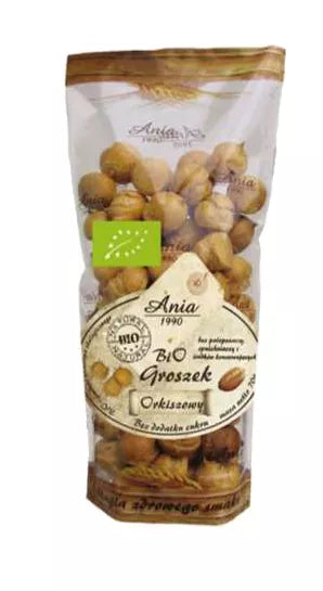 BIO ANIA Groszek ptysiowy orkiszowy bez dodatku cukru (70 g) - BIO