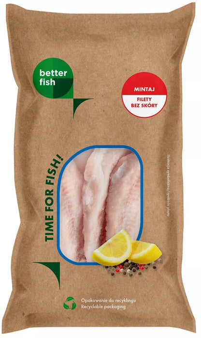 ***BETTER FISH Mintaj filet bez skóry mrożony (450 g)