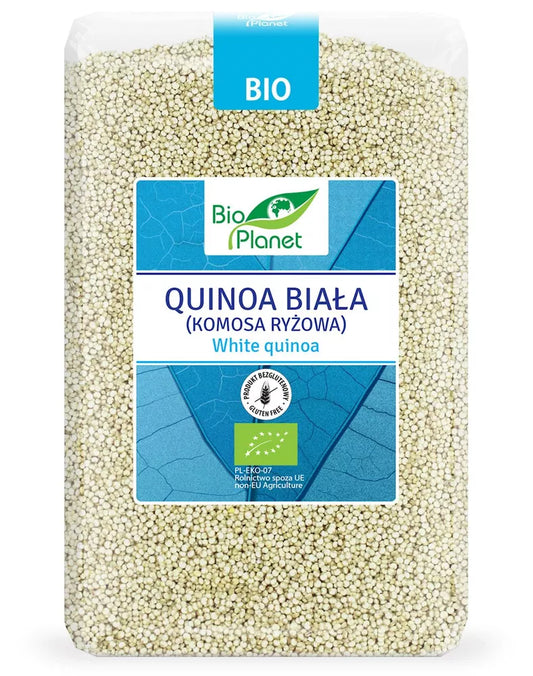 BIO PLANET Quinoa Biała (komosa ryżowa) bezglutenowa (2 kg) - BIO