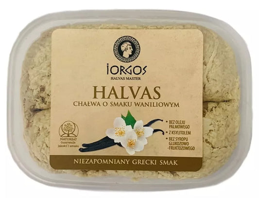 IORGOS Chałwa waniliowa z ksylitolem (250 g)