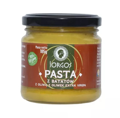 IORGOS Pasta z batatów z oliwą z oliwek z pierwszego tłoczenia (185 g)