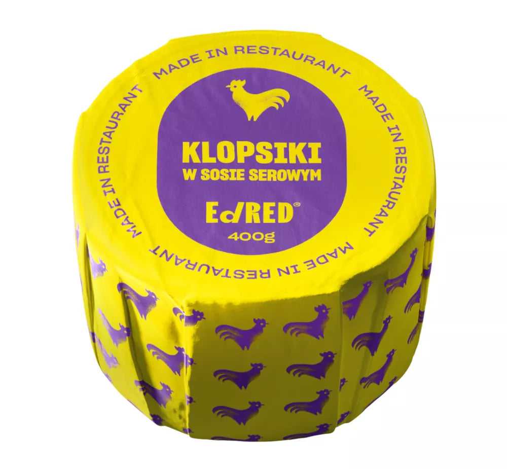 ED RED Klopsiki drobiowe w sosie serowym (casual) (400g)
