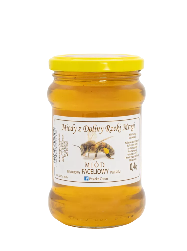 CEROŃ Miód faceliowy (400g)