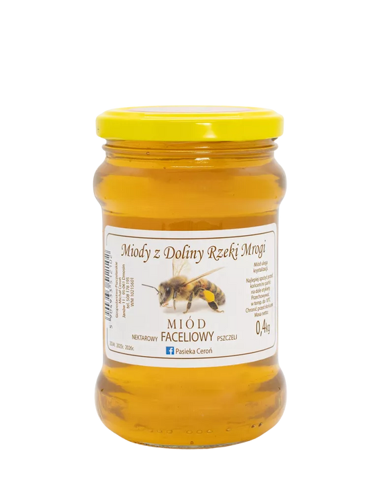 CEROŃ Miód faceliowy (400g)