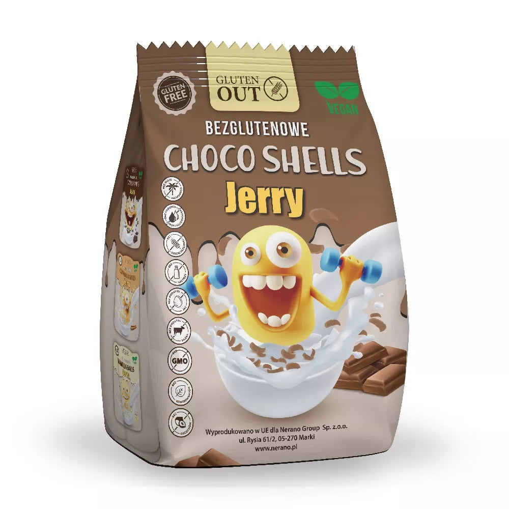 GLUTEN OUT Kółka śniadaniowe z miodem, bezglutenowe (375g)