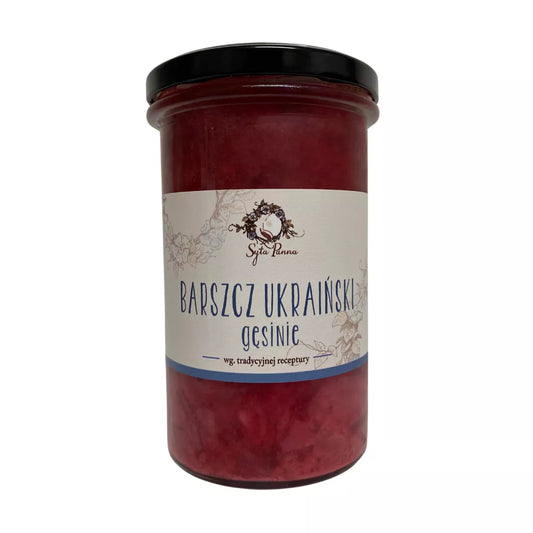 *SYTA PANNA Zupa barszcz ukraiński na gęsinie (540ml)