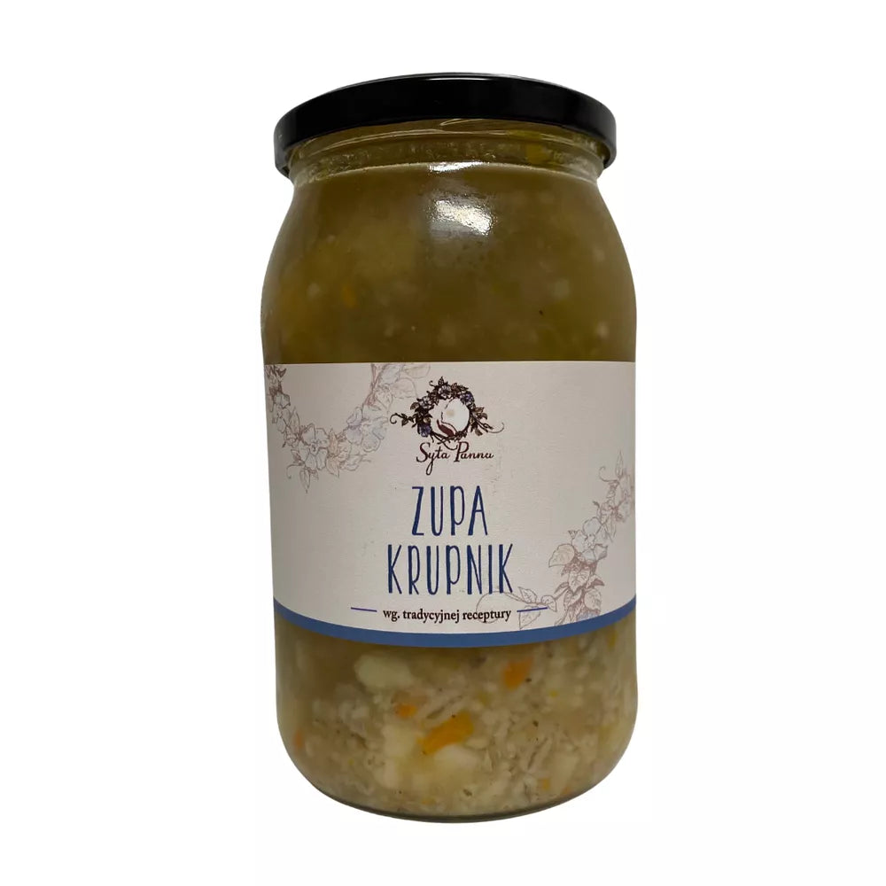 *SYTA PANNA Zupa krupnik na wywarze drobiowym (900ml)