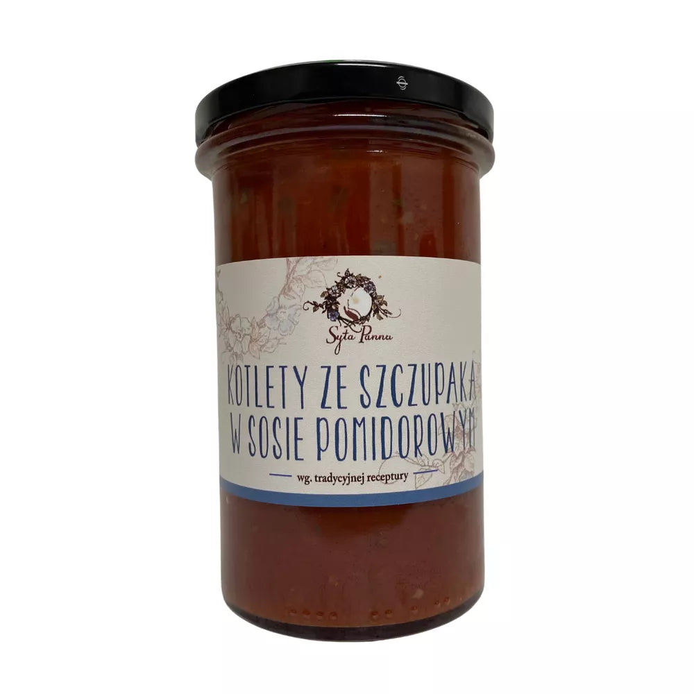 *SYTA PANNA Kotleciki ze szczupaka w sosie pomidorowym (540ml)