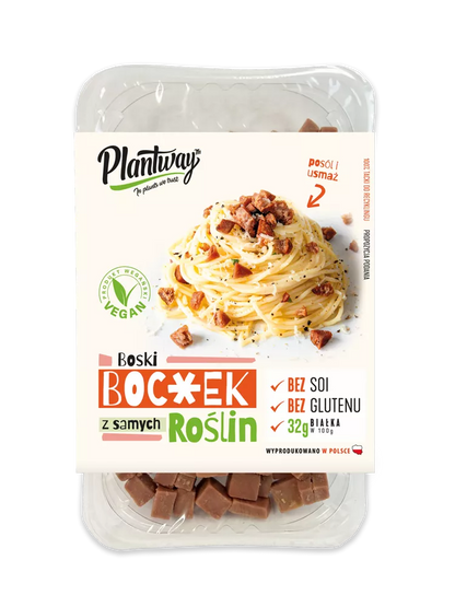 *PLANTWAY Boczek roślinny (160 g)