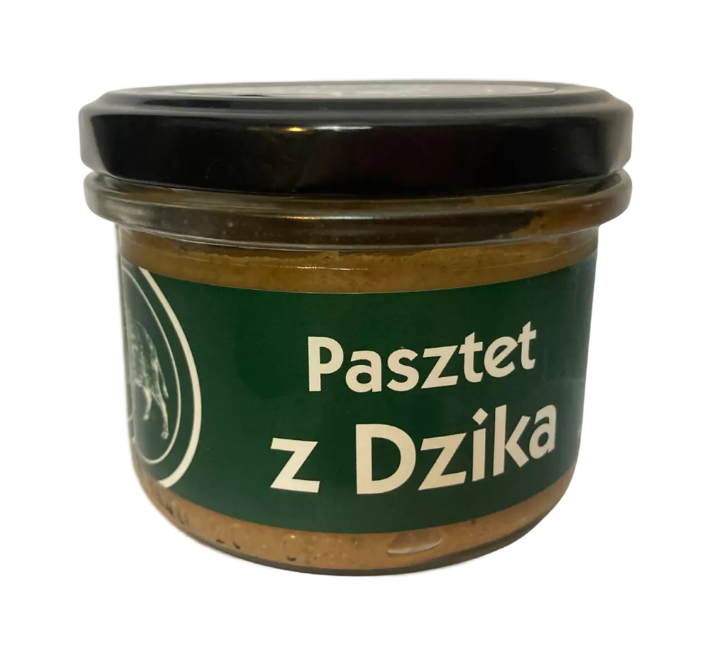 *TRADYCYJNE JADŁO Pasztet z dzika (słoik) (160g)
