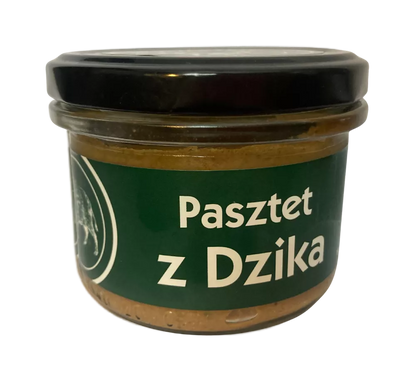 *TRADYCYJNE JADŁO Pasztet z dzika (słoik) (160g)