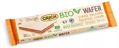 CRICH Wafelki z kremem z orzechów laskowych (125 g) - BIO