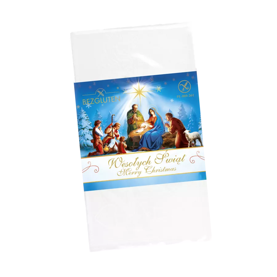 BEZGLUTEN Opłatek świąteczny bezglutenowy 3 szt.(9g) Boże Narodzenie