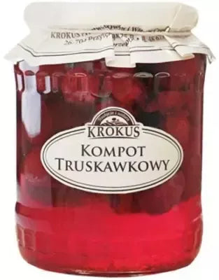 KROKUS Kompot truskawkowy (640 g)