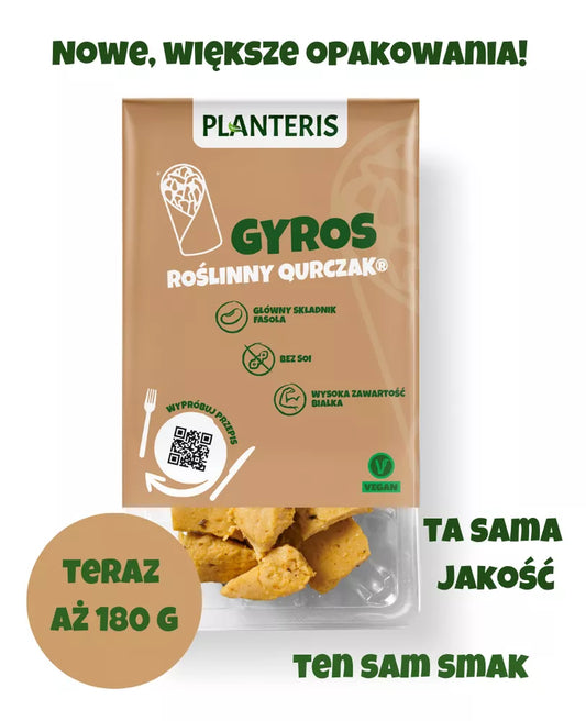 *PLANTERIS Roślinny Qurczak® Gyros (180 g)