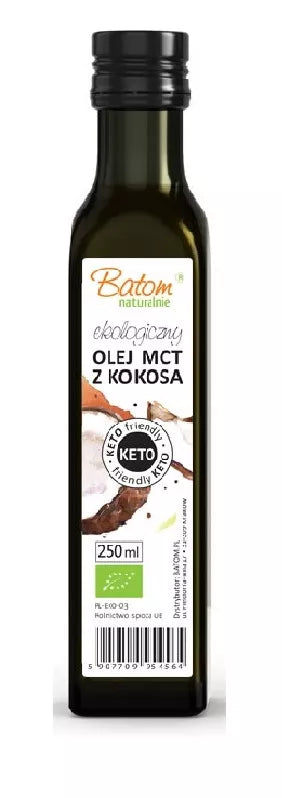 BATOM Olej MCT z kokosa (250 ml) - BIO