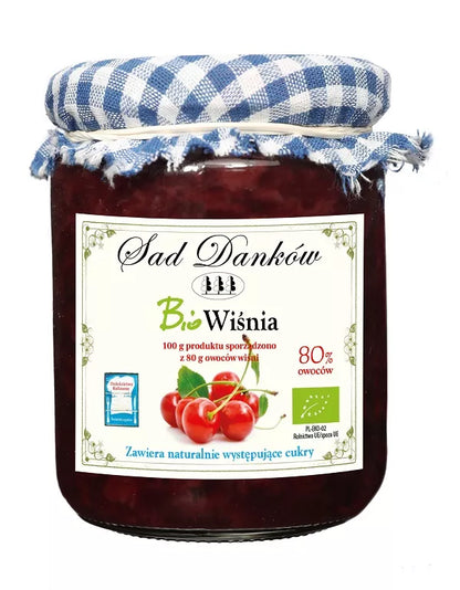 SAD DANKÓW Wiśnia 80 % (260 g) - BIO