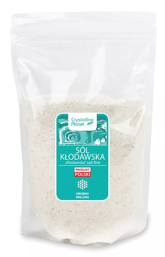 CRYSTALLINE PLANET Sól kłodawska gubo mielona (1 kg)