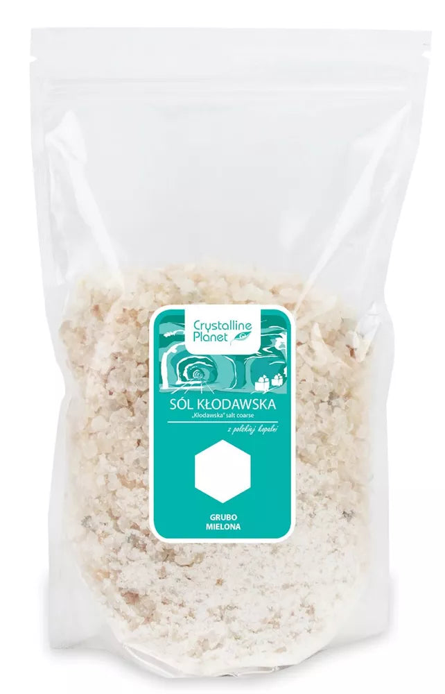 CRYSTALLINE PLANET Sól kłodawska gubo mielona (1 kg)