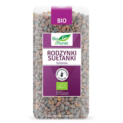 BIO PLANET Rodzynki sułtanki, ekologiczne (400g) - BIO
