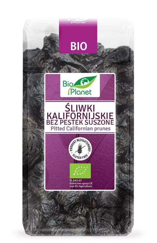 BIO PLANET Śliwki kalifornijskie bez pestek bezglutenowe (400g) - BIO