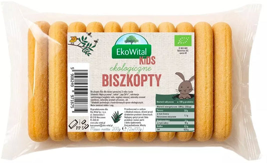 EKOWITAL Biszkopty (200 g) - BIO