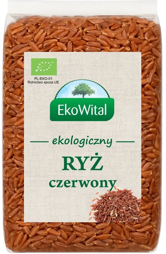EKOWITAL Ryż czerwony (1 kg) - BIO