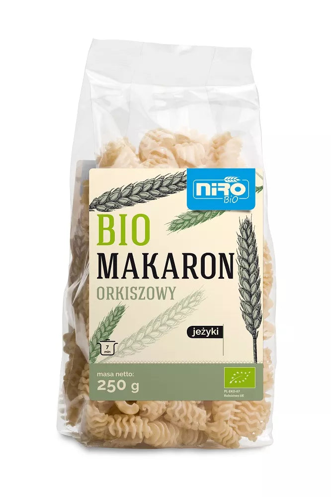 NIRO Makaron orkiszowy Jeżyki (250 g) - BIO