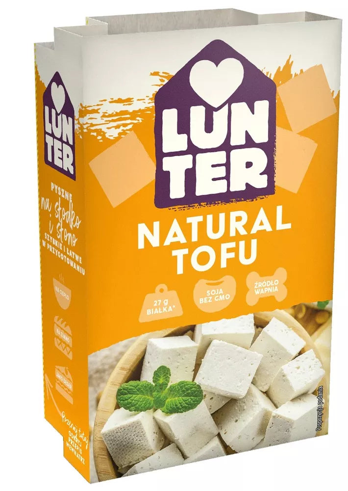 *LUNTER Tofu naturalne bezglutenowe (180 g)