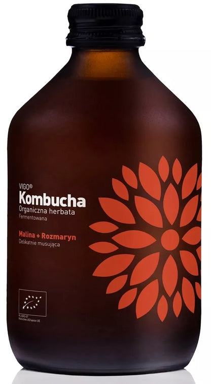 VIGO Kombucha Malina + Rozmaryn (330 ml) - BIO