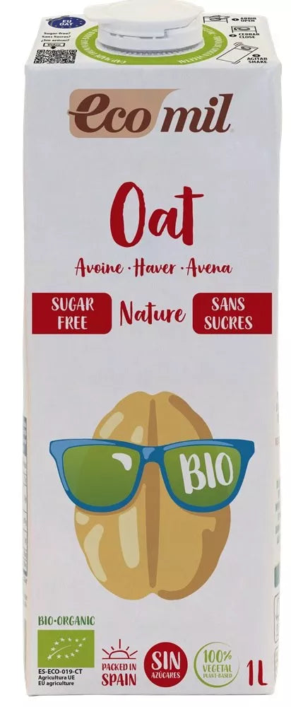 ECOMIL Napój owsiany bez cukru (1 l) - BIO