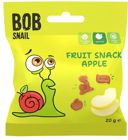 BOB SNAIL Żelki owocowe jabłko (20 g)