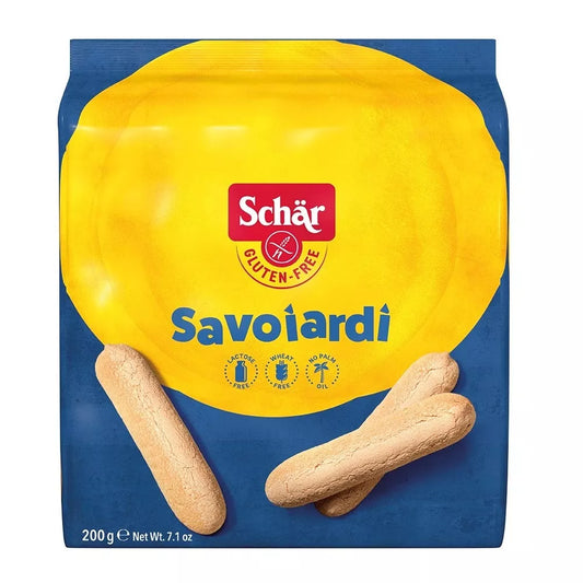 SCHAR Biszkopty bezglutenowe, bez laktozy - Savoiardi (200 g)