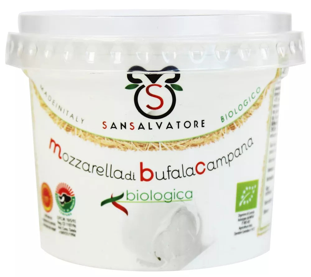 *BIOLOGICA Mozzarella z mleka bawolego (1 kulka w kubeczku) 320 g (125 g) - BIO
