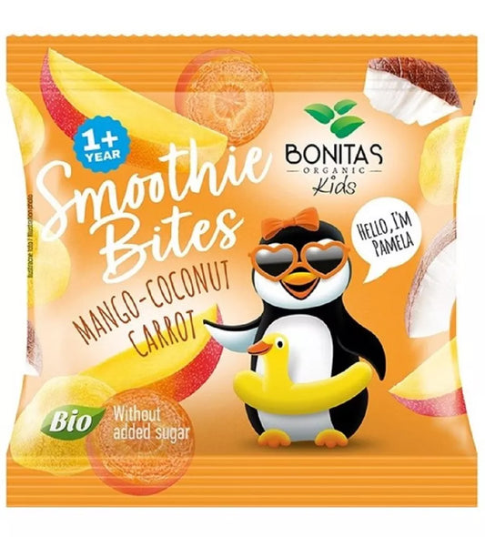 BONITAS Liofilizowany banan i truskawka (15 g) - BIO