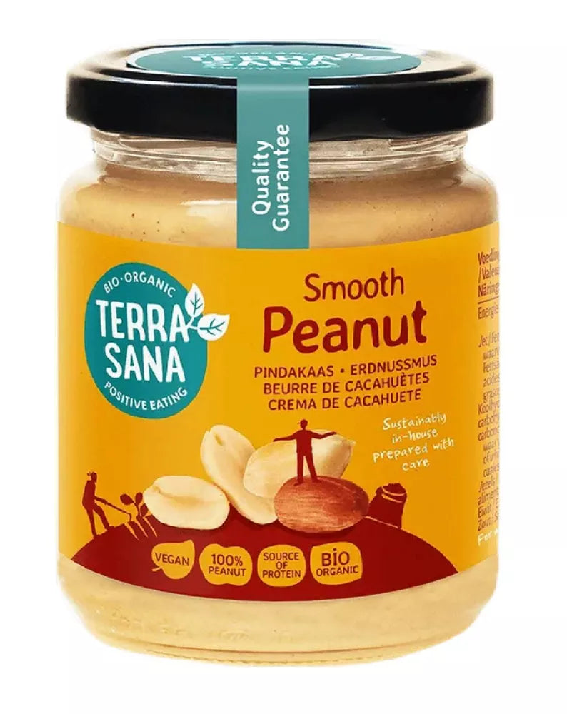TERRASANA Krem z orzeszków ziemnych prażonych 100 % (250 g) - BIO
