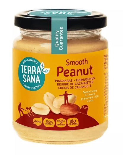 TERRASANA Krem z orzeszków ziemnych prażonych 100 % (250 g) - BIO
