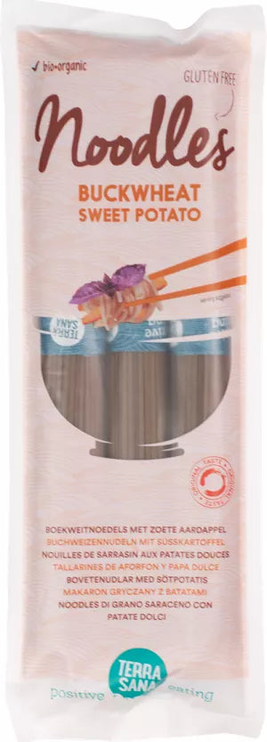 TERRASANA Makaron gryczany z batatami spaghetti (250 g) - BIO