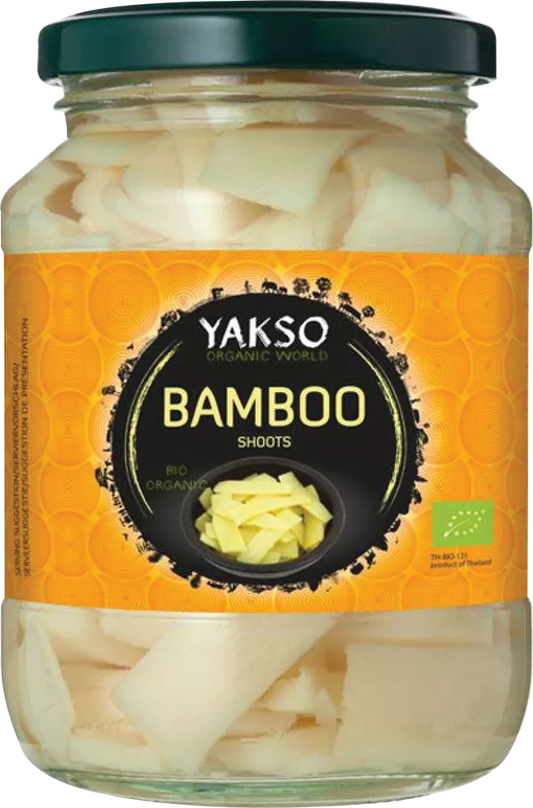 YAKSO Pędy bambusa plastry w zalewie (340 g) (175 g) - BIO
